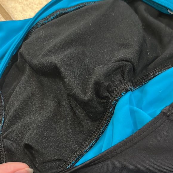 Speedo Distressed One Piece Swimsuit Sz 6 - Picture 8 of 9